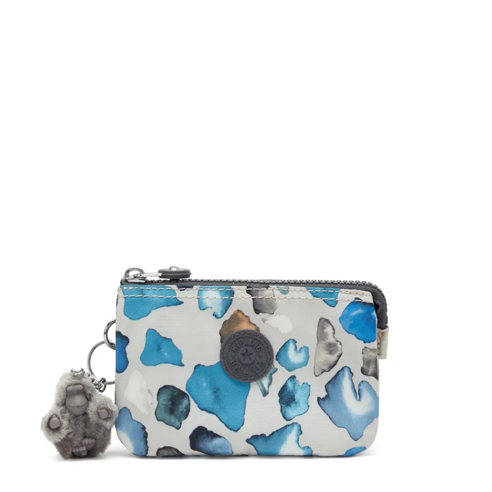 Kipling Creativity S portemonnee Mineral Stone klein met rits