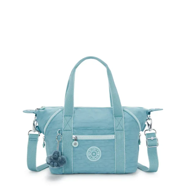 Kipling Art Mini schoudertas Blue Cool klein waterafstotend