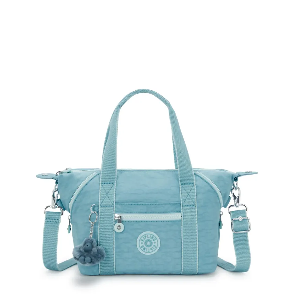 Kipling Art Mini schoudertas Blue Cool klein waterafstotend