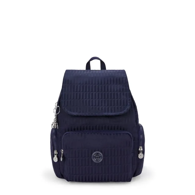 Kipling City Zip S rugzak Night Tile Jacquard klein lichtgewicht