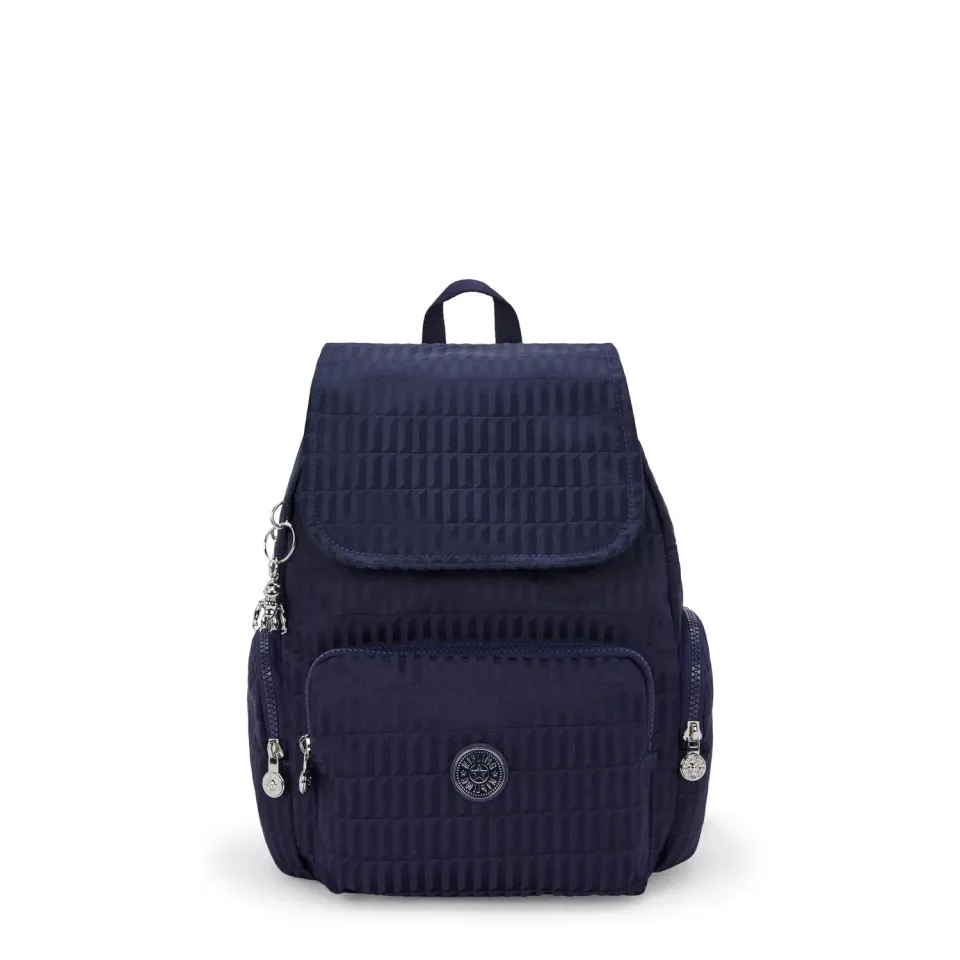 Kipling City Zip S rugzak Night Tile Jacquard klein lichtgewicht