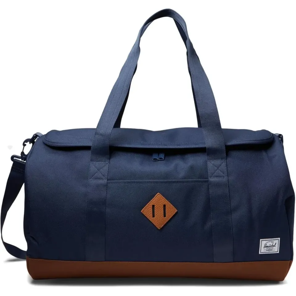 Herschel Heritage Duffel reistas 40L Navy Saddle Brown