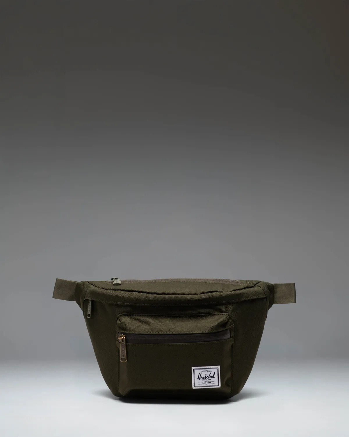 Herschel Pop Quiz Hip Pack heuptas Black met 2 vakken