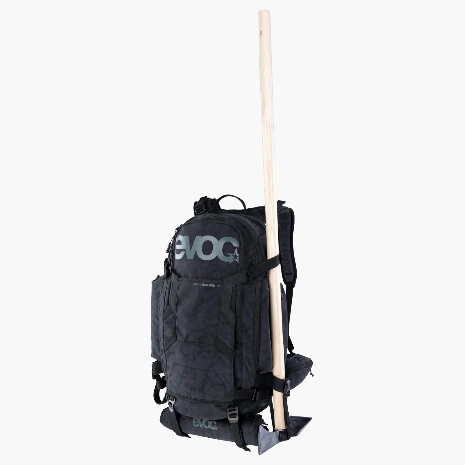 Evoc Trail Builder 35 rugzak zwart 35L cordura