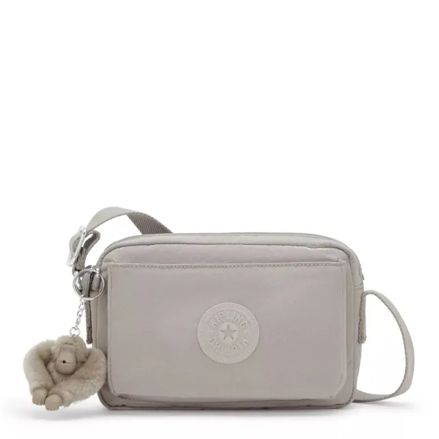 Kipling Abanu crossbodytas klein grey gris licht