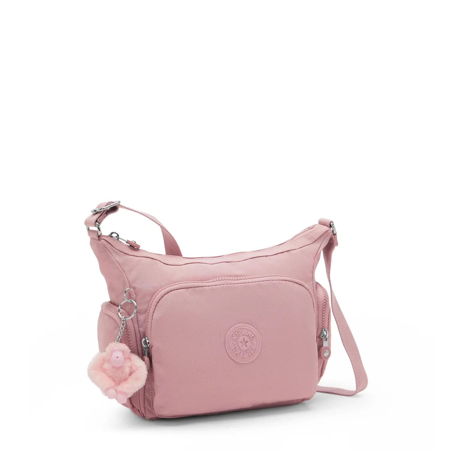 Kipling Gabb S crossbodytas Smoky Blush medium roze