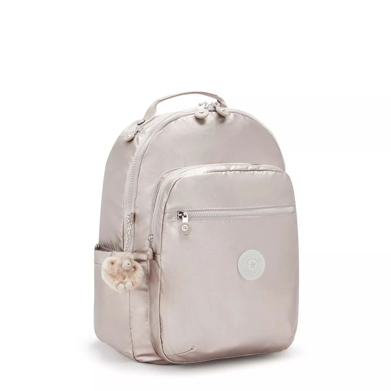 Kipling Seoul rugzak groot Metallic Glow 15 inch laptopvak