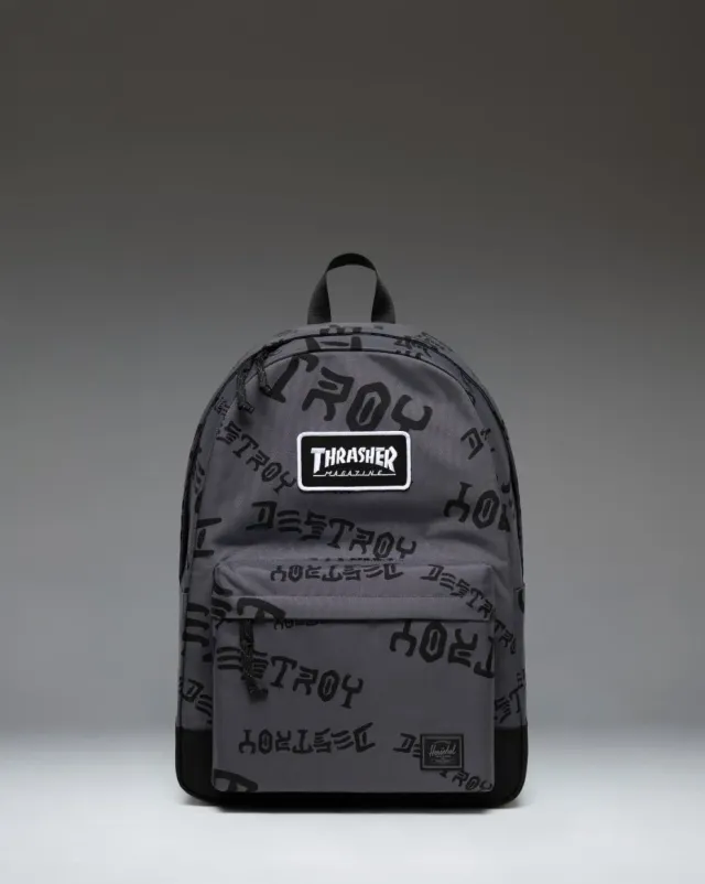 Herschel Classic XL rugzak Asphalt nylon Thrasher