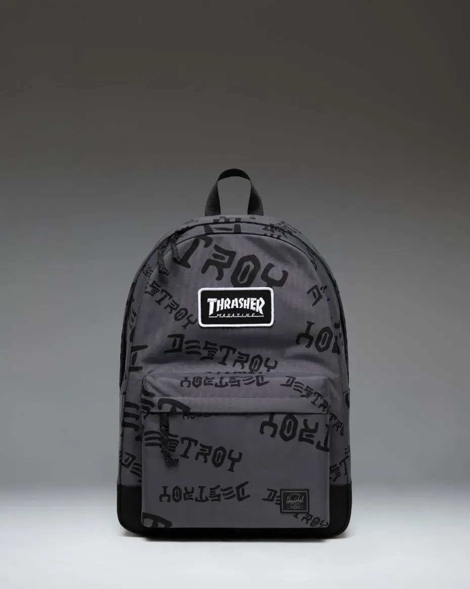 Herschel Classic XL rugzak Asphalt nylon Thrasher
