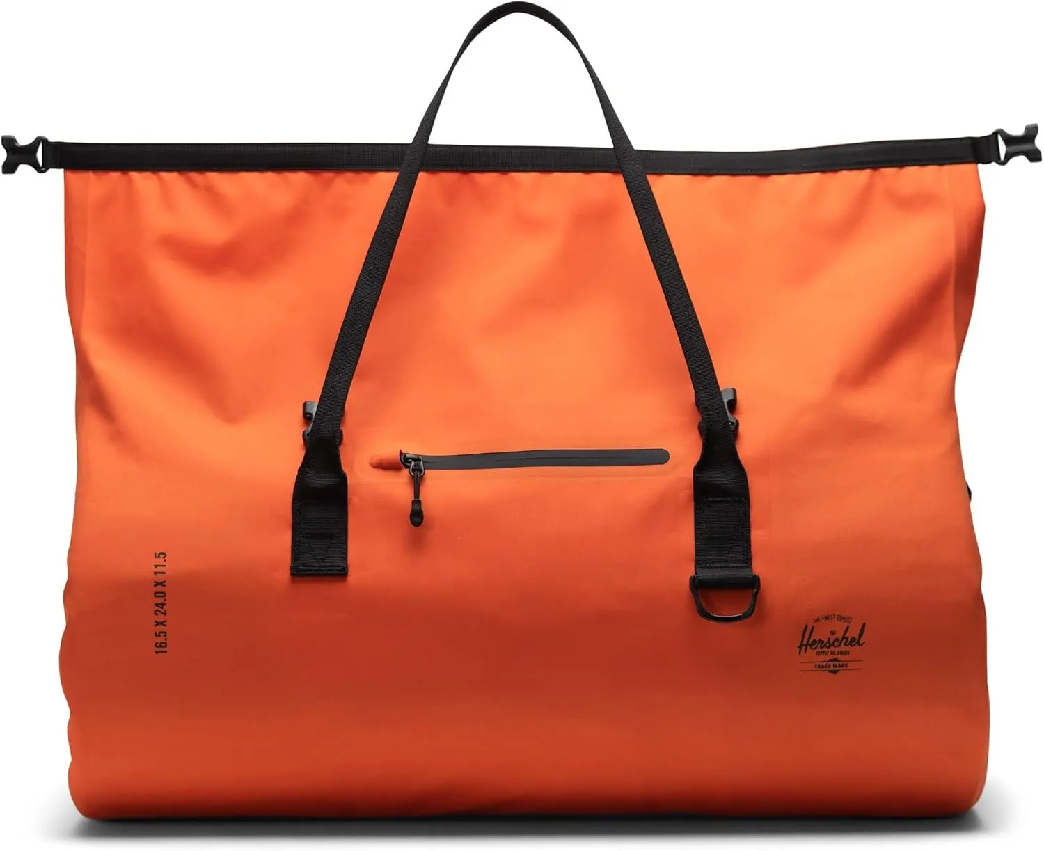 Herschel Dry Bag Duffle plunjezak 55L zwart waterdicht