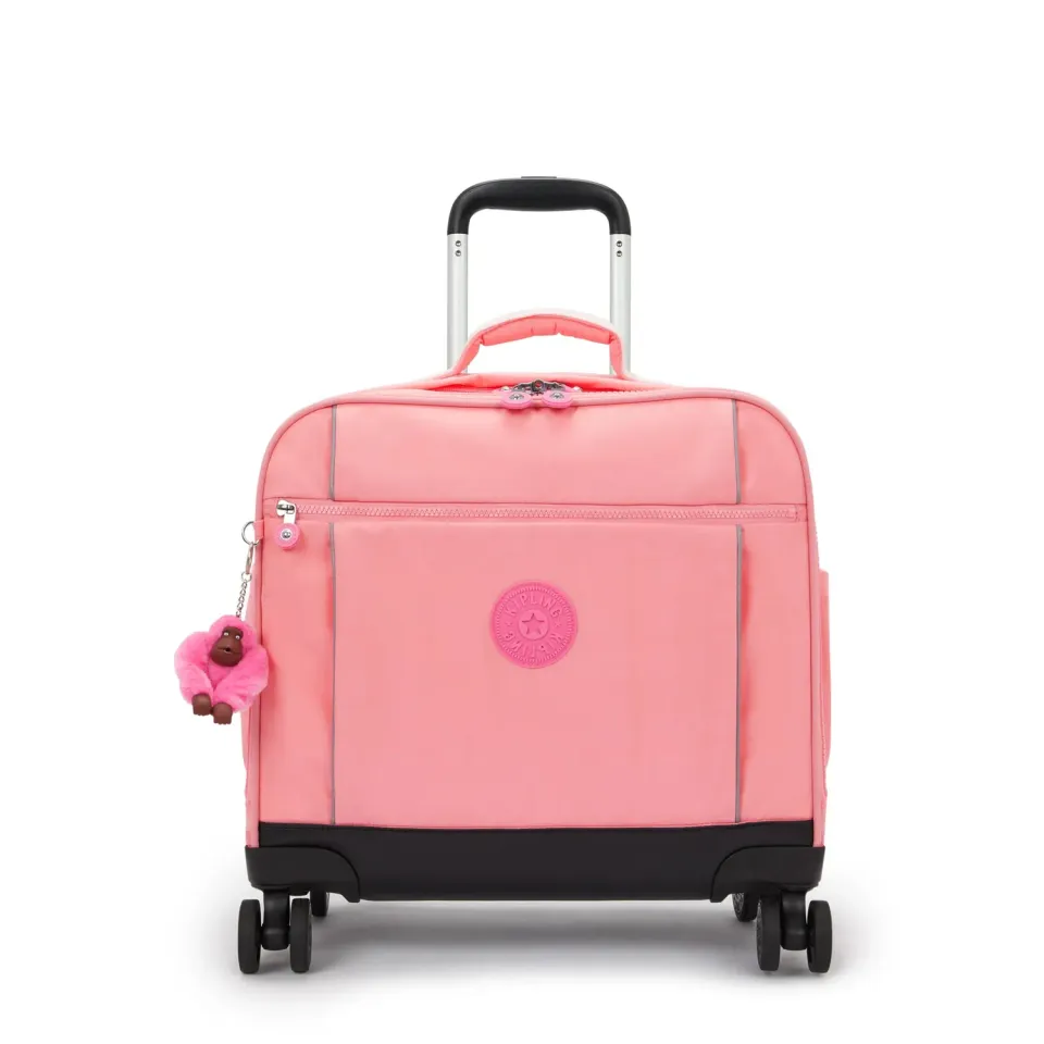 Kipling New Storia schooltas met wielen Coral Sea Groot trolley