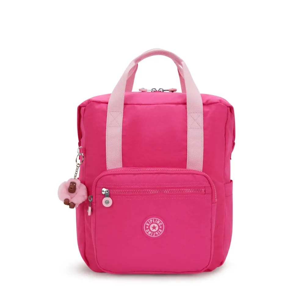 Kipling Buddy rugzak medium Intense Rose laptopvak