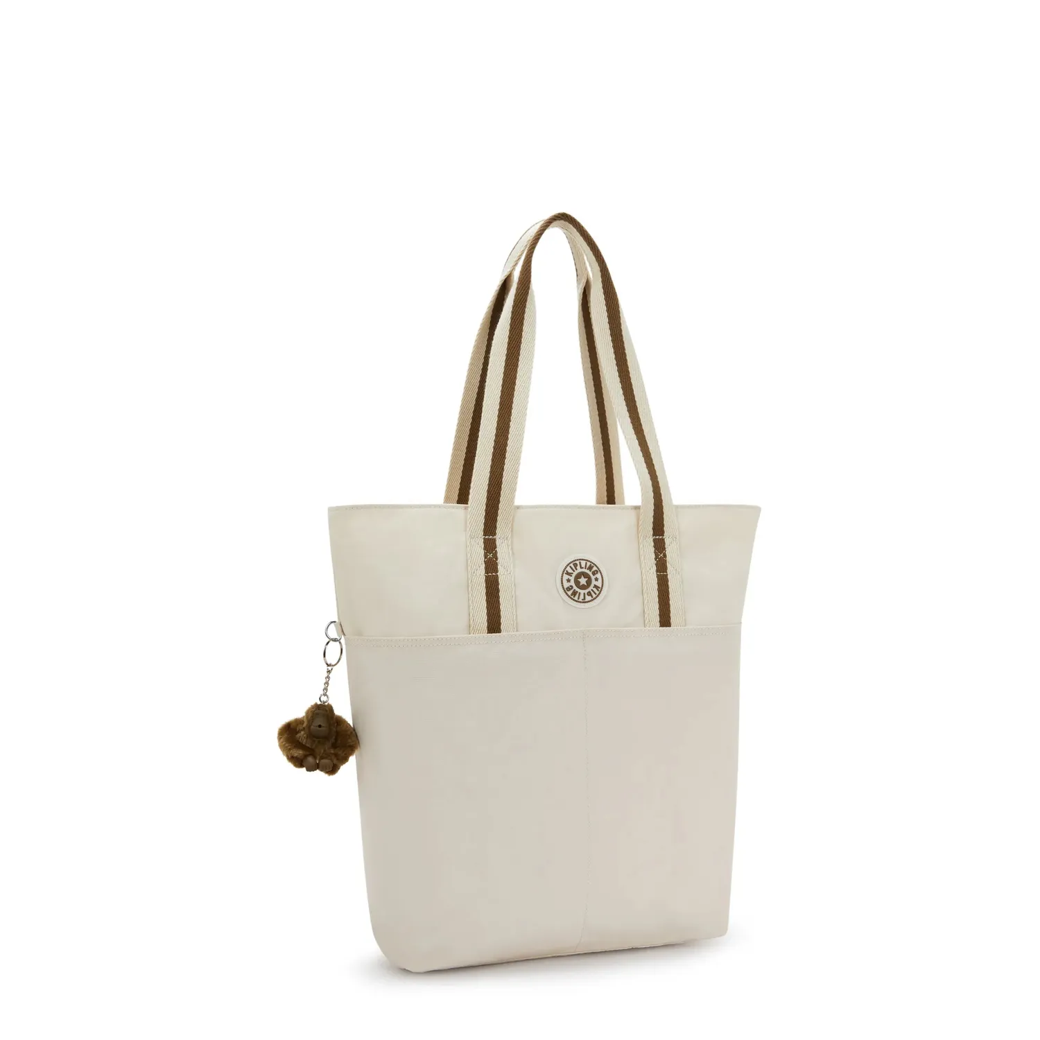Kipling Hanifa tote groot Soft Sand waterafstotend 15 inch