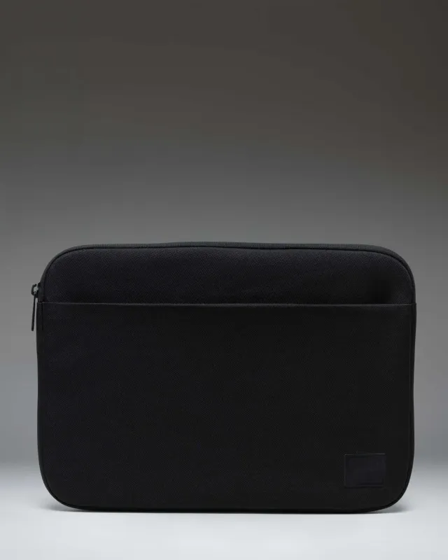 Herschel Denman 14 Inch laptophoes Black gevoerd