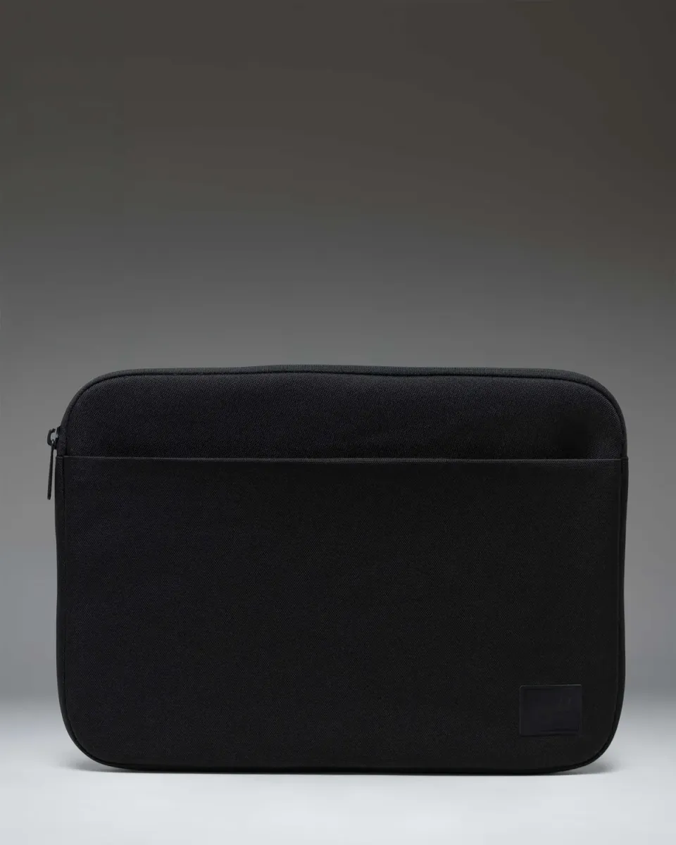 Herschel Denman 14 Inch laptophoes Black gevoerd