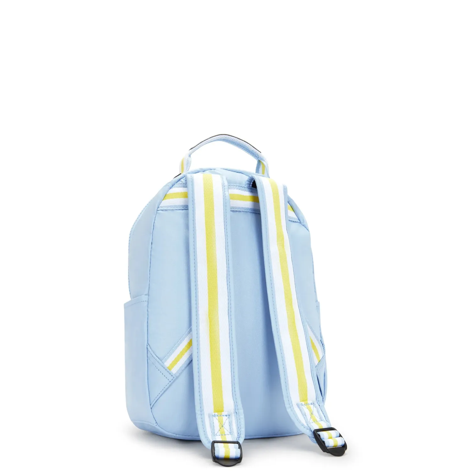 Kipling Seoul S kleine rugzak Clear Sky Metallic met tabletvak