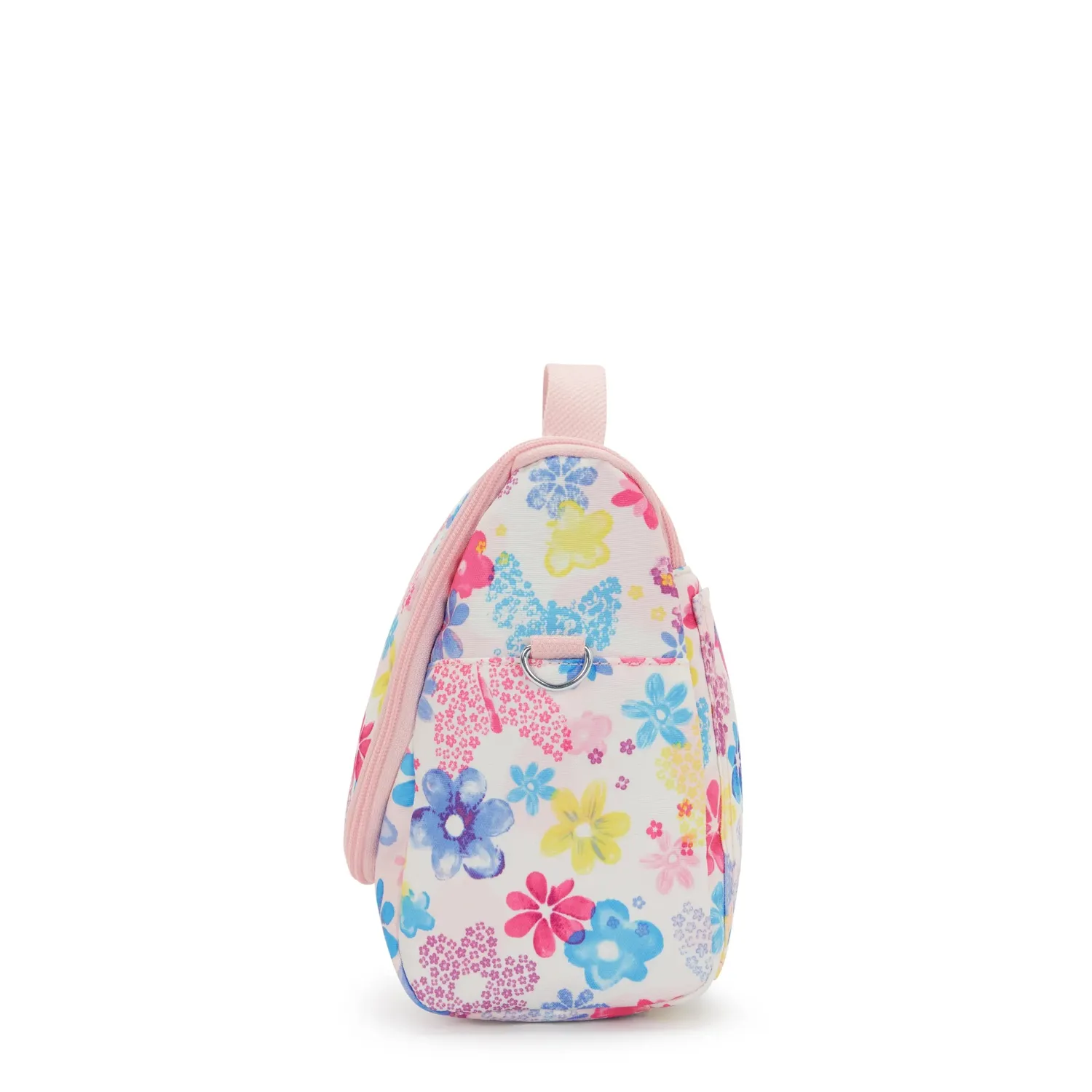 Kipling New Kichirou lunchtas Flower Stamp groot trolleyband