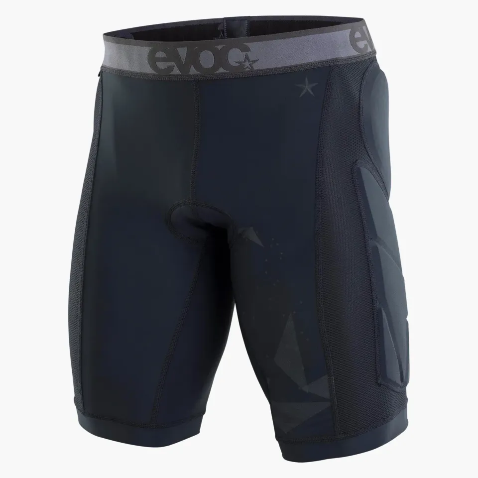Evoc Crash Pants Bike fietsbroek zwart met heupbescherming