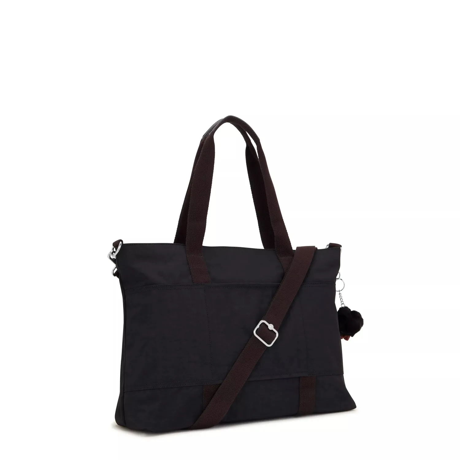 Kipling Natalie draagtas groot Black Tonal werk