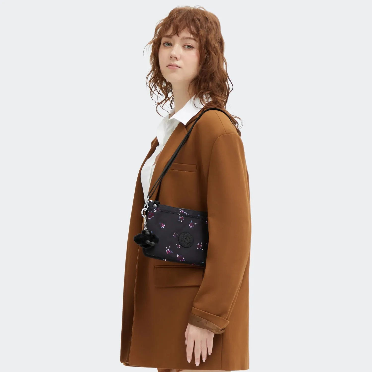 Kipling Riri crossbodytas klein Night Flower print