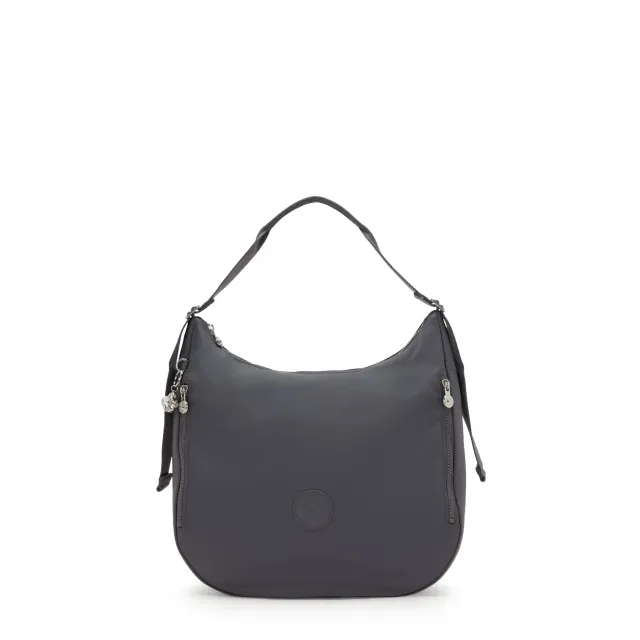 Kipling Khloe schoudertas Groot Moonlit Slate rond model