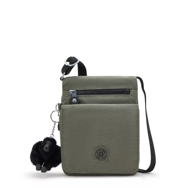 Kipling New Eldorado crossbody tas Green Moss klein licht