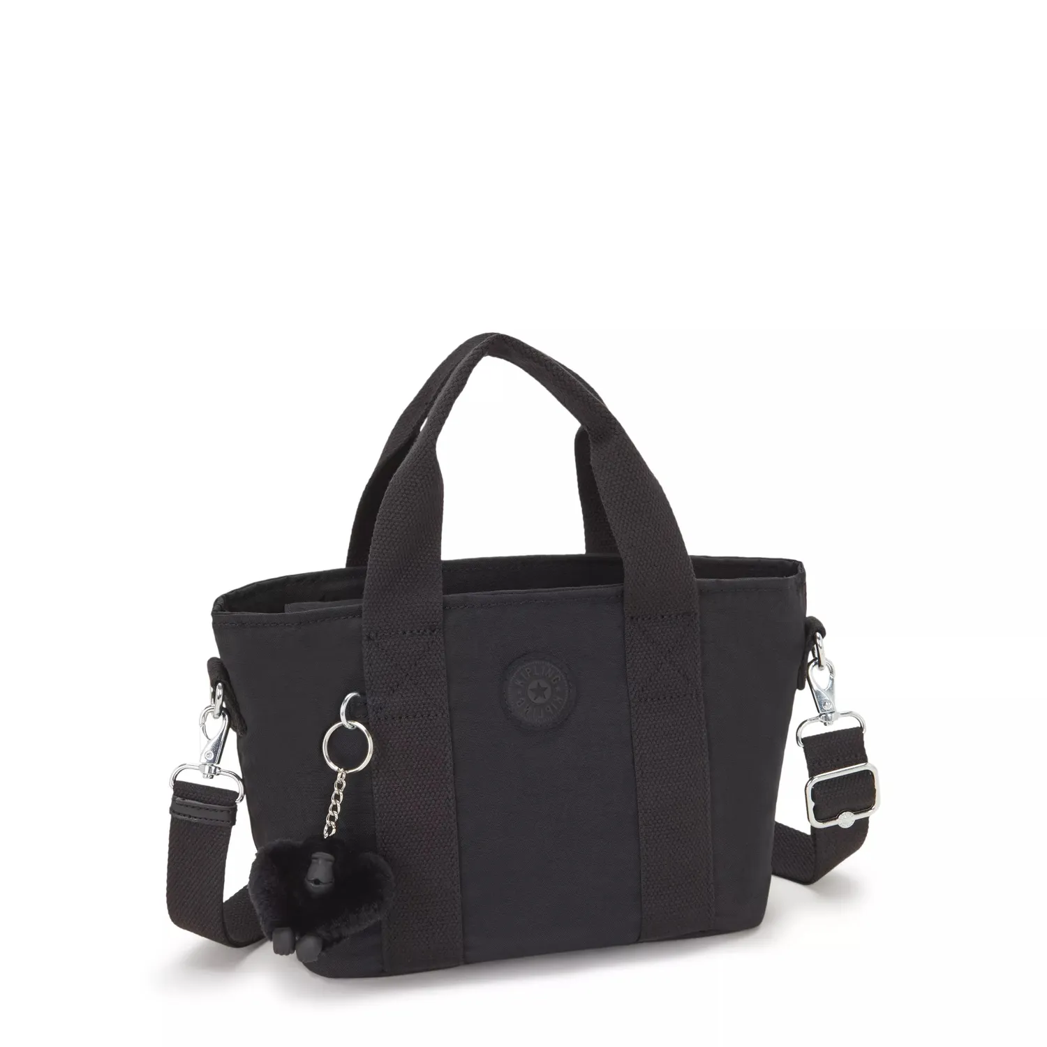 Kipling Minta schoudertasje klein black noir waterafstotend