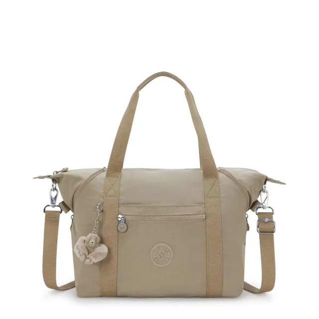 Kipling Art schoudertas medium soft taupe soepel