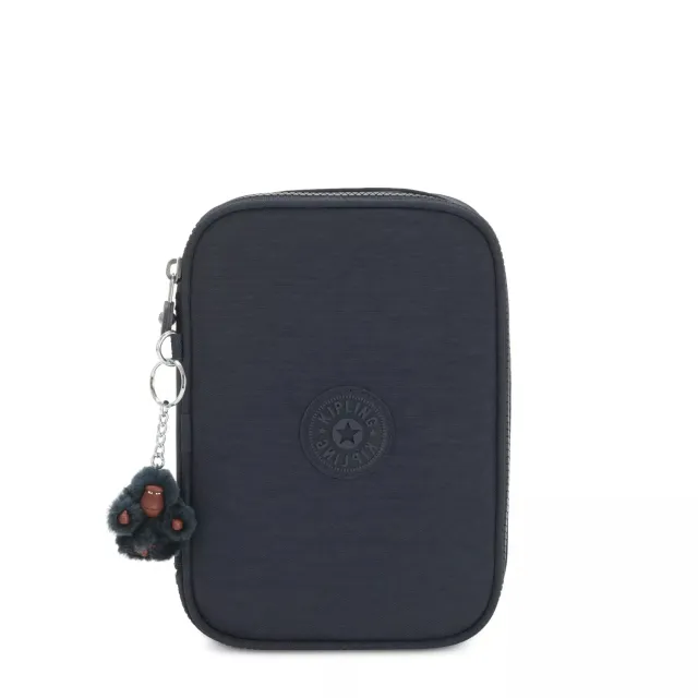 Kipling 100 Pens pennenzak True Blue Tonal groot nylon