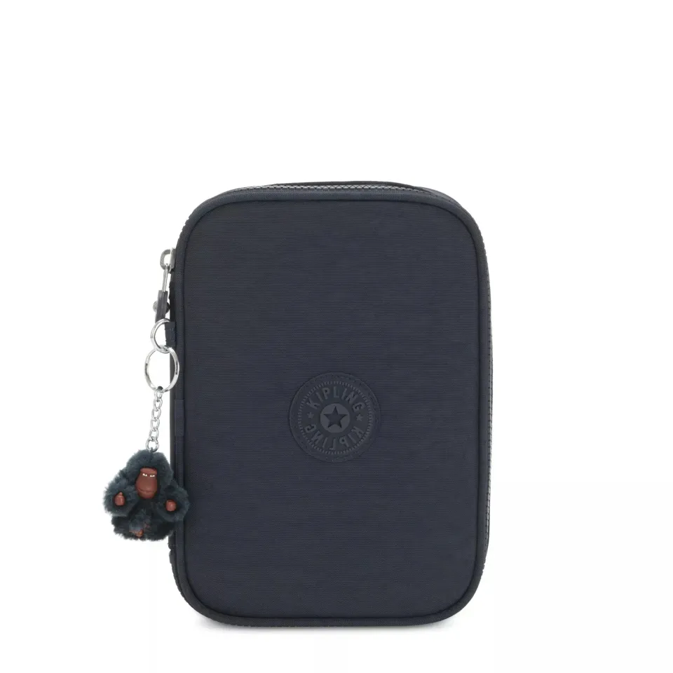 Kipling 100 Pens pennenzak True Blue Tonal groot nylon