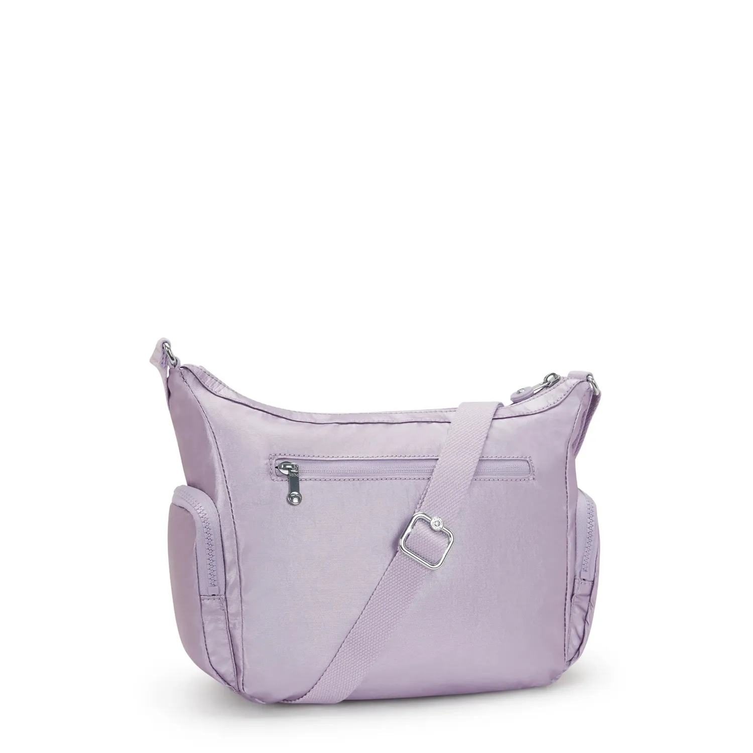 Kipling Gabb S crossbodytas Medium Lilac Moon metallic glans