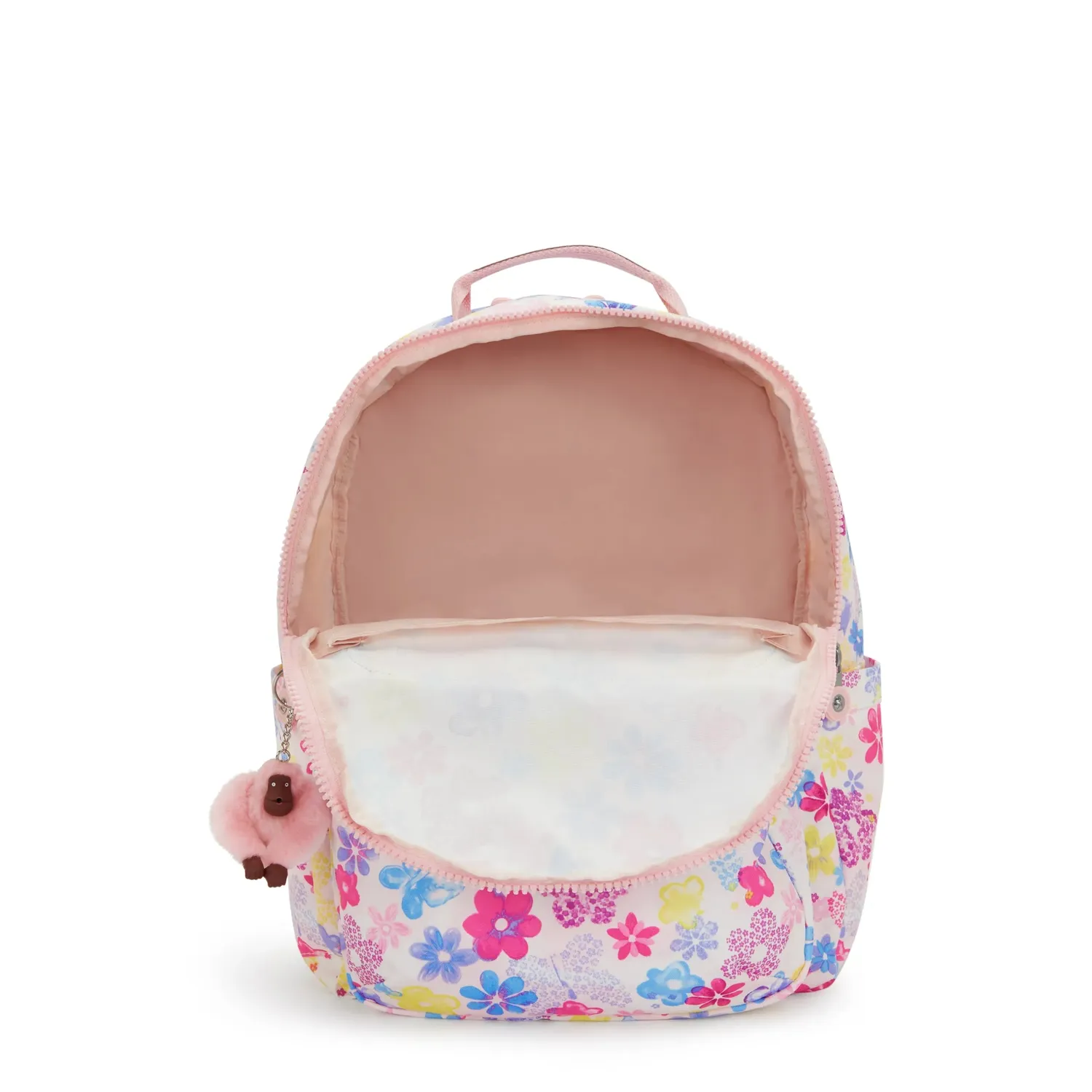 Kipling Seoul College Extra rugzak Groot Flower Stamp 15 inch