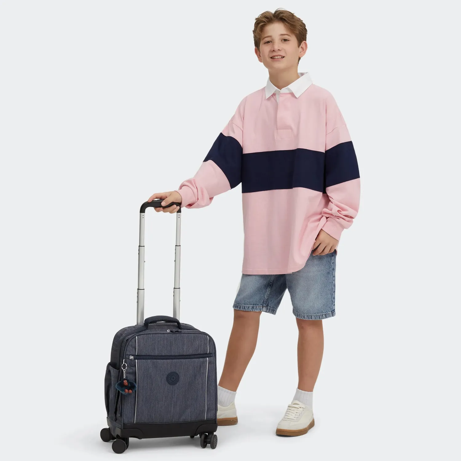 Kipling New Storia S schooltrolley Marine Navy Medium 13 inch