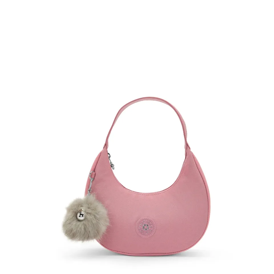 Kipling Abigayle schoudertas Festive Rose Shimmer Klein