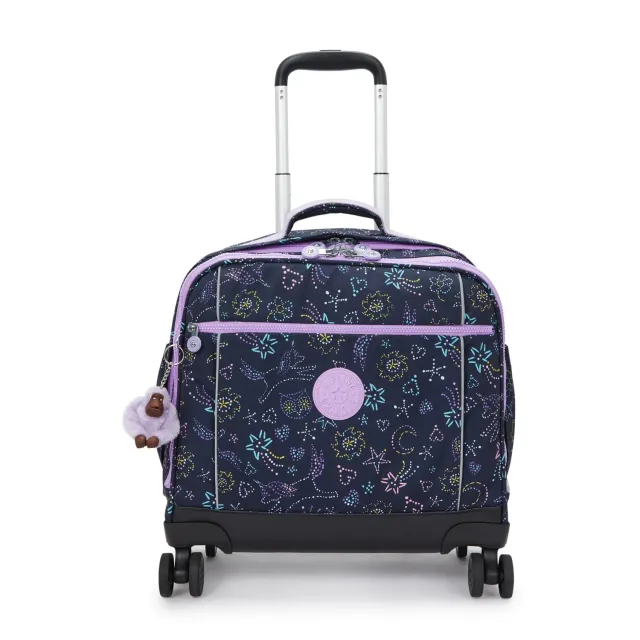 Kipling New Storia schooltas met wielen Unicorn Star Groot 4 wielen
