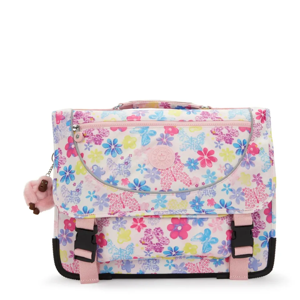 Kipling Preppy rugzak Flower Stamp medium bedrukt
