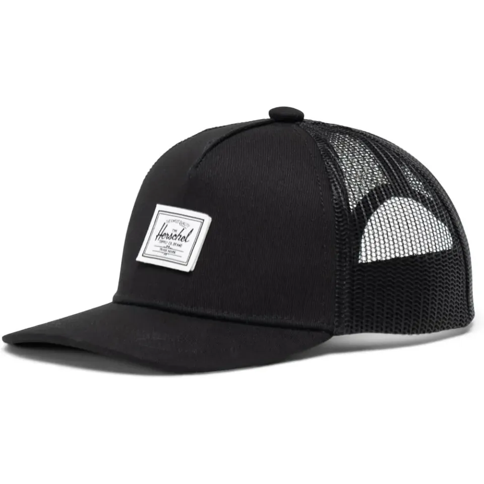Herschel Supply Whaler babypetje zwart katoen 6-18 maanden