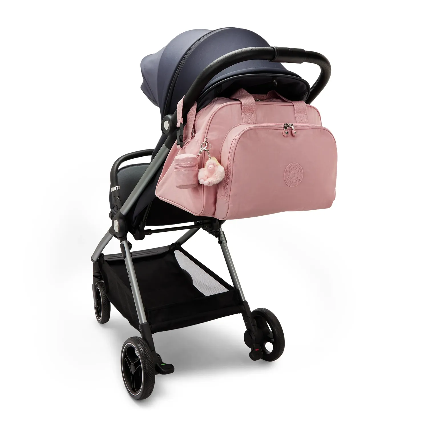 Kipling Camama luiertas Tiny Smoky Blush groot met mat