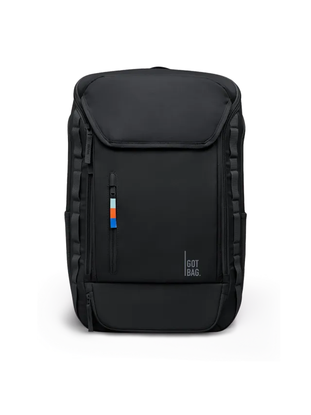 Got Bag Pro Pack Travel backpack 35L zwart recycled