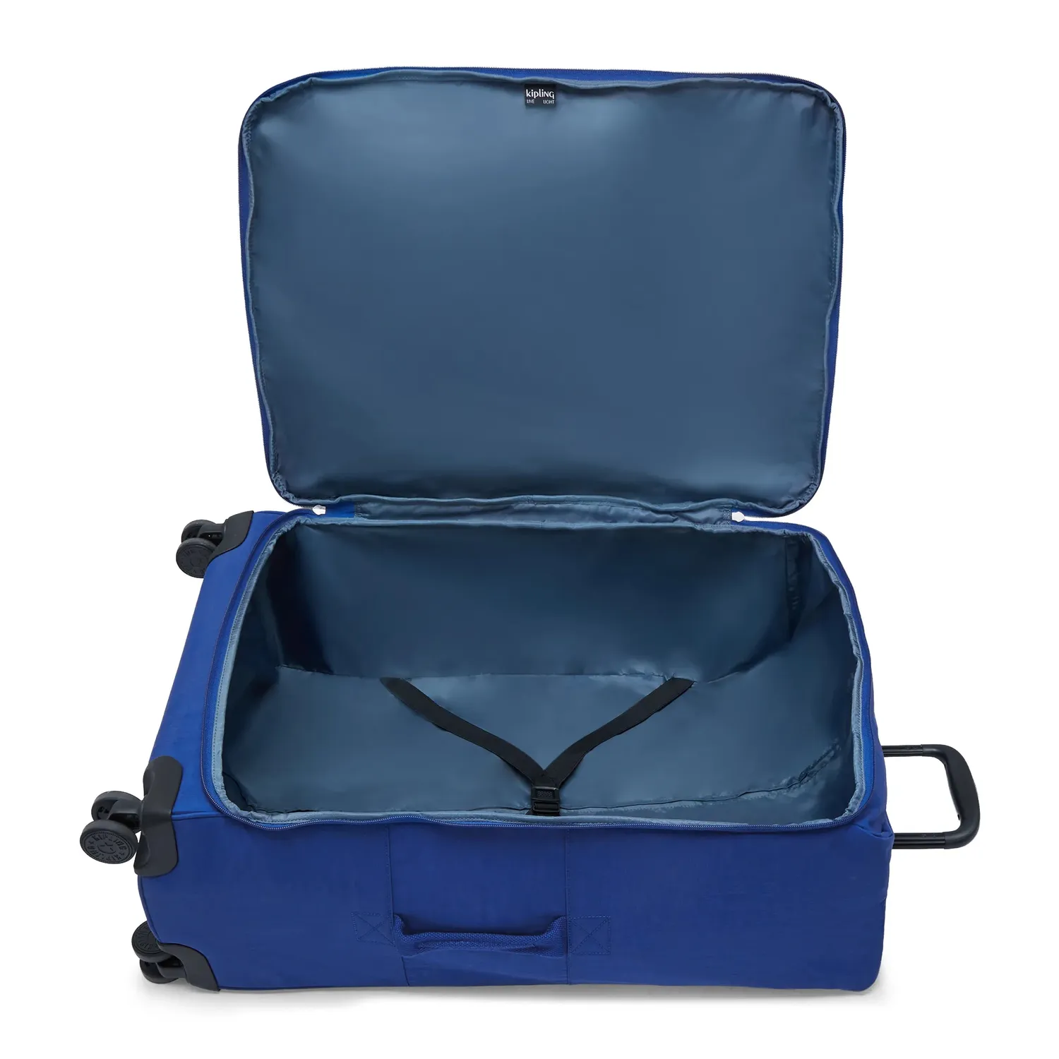Kipling Darcey Up L koffer Blazing Blue Groot 4 wielen
