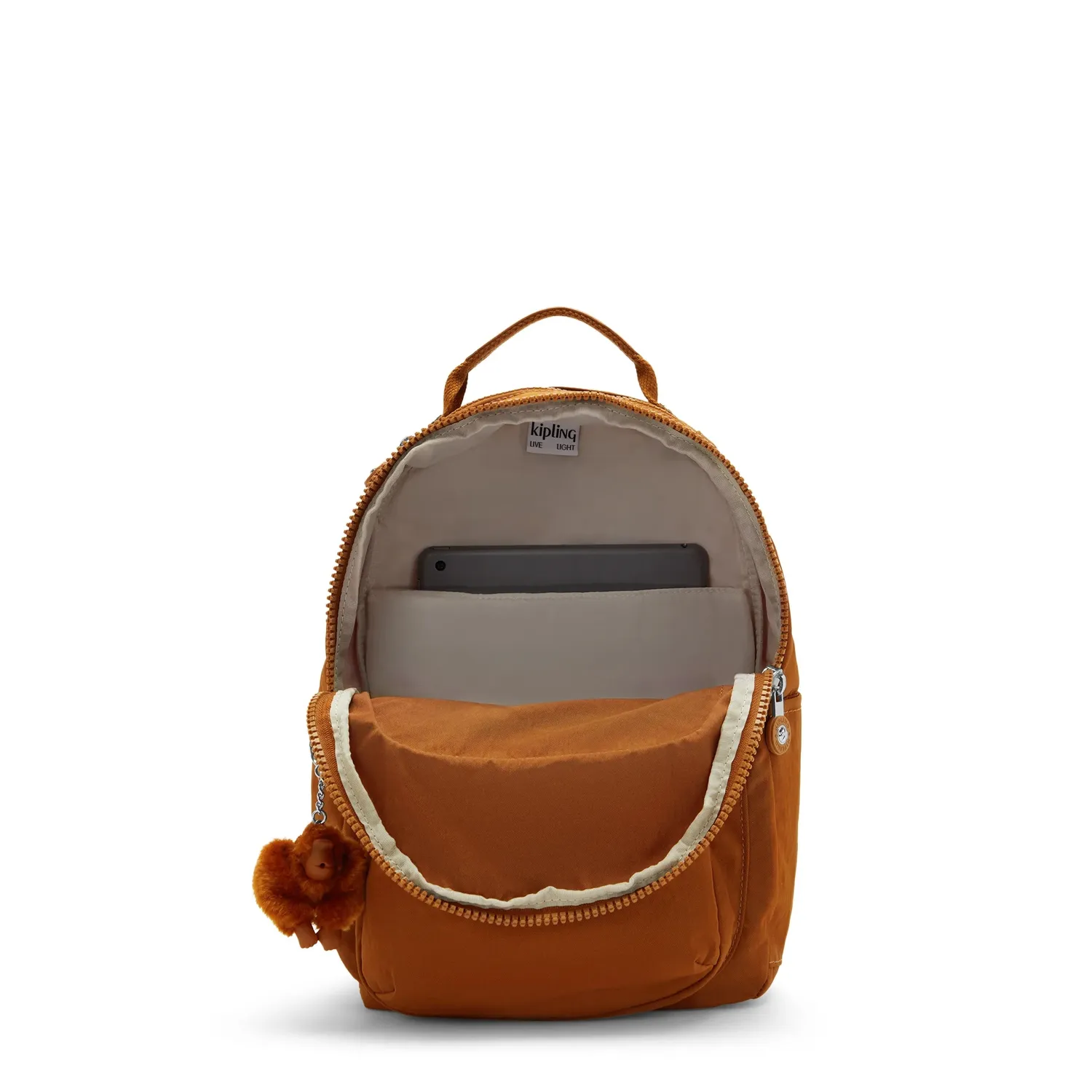 Kipling Seoul S kleine rugzak Stylish Mokka 11 inch