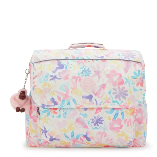 Kipling Codie L schooltas Aqua Sea groot A4