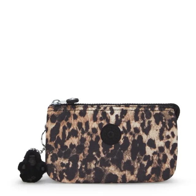 Kipling Creativity L buidelzak Groot Wild Leopard luipaardprint