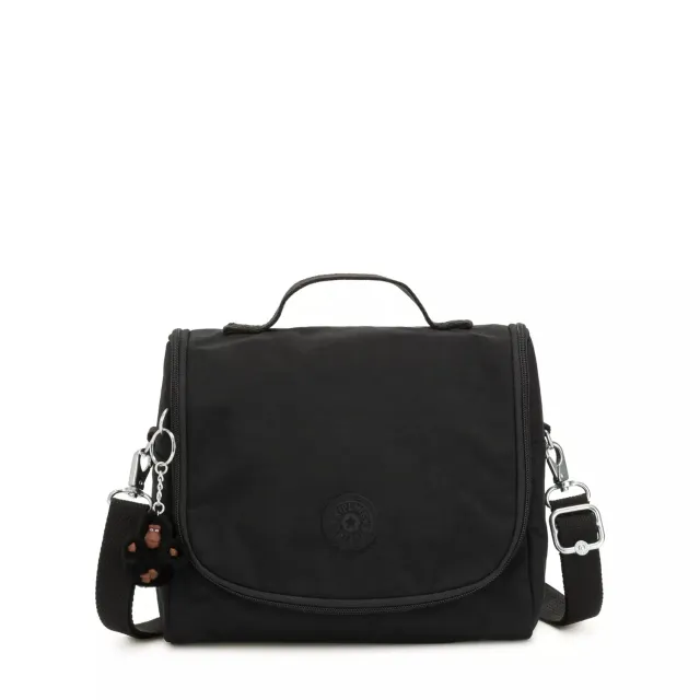 Kipling New Kichirou lunchtas Groot True Black trolleybevestiging