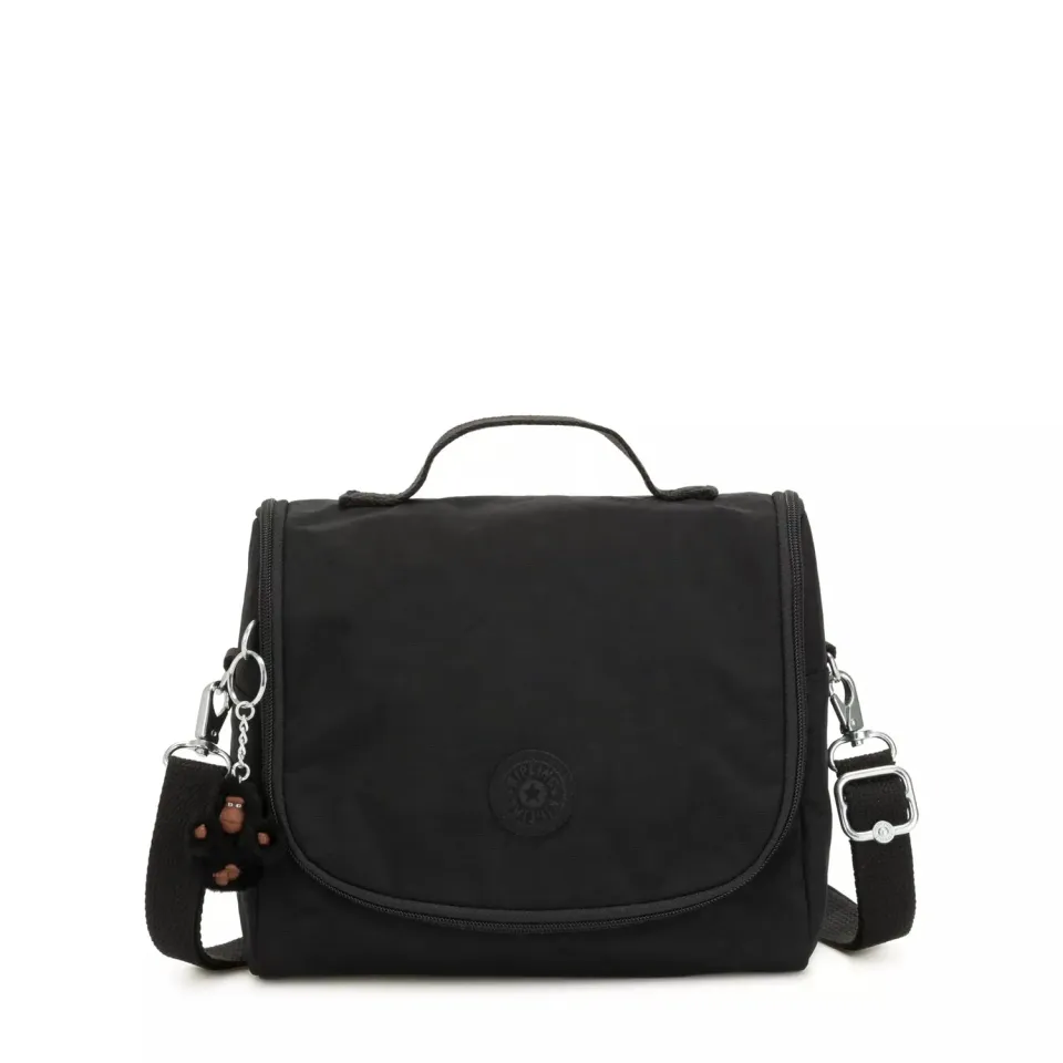 Kipling New Kichirou lunchtas Groot True Black trolleybevestiging