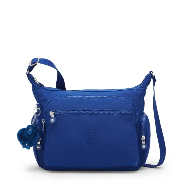 Kipling Gabbie crossbody tas Blazing Blue Groot verstelbare band