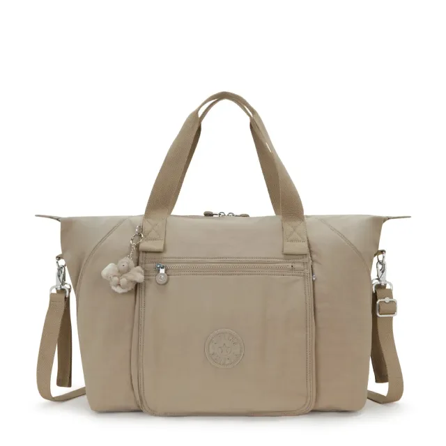 Kipling New Art M babytas Soft Taupe met verschoonmatje