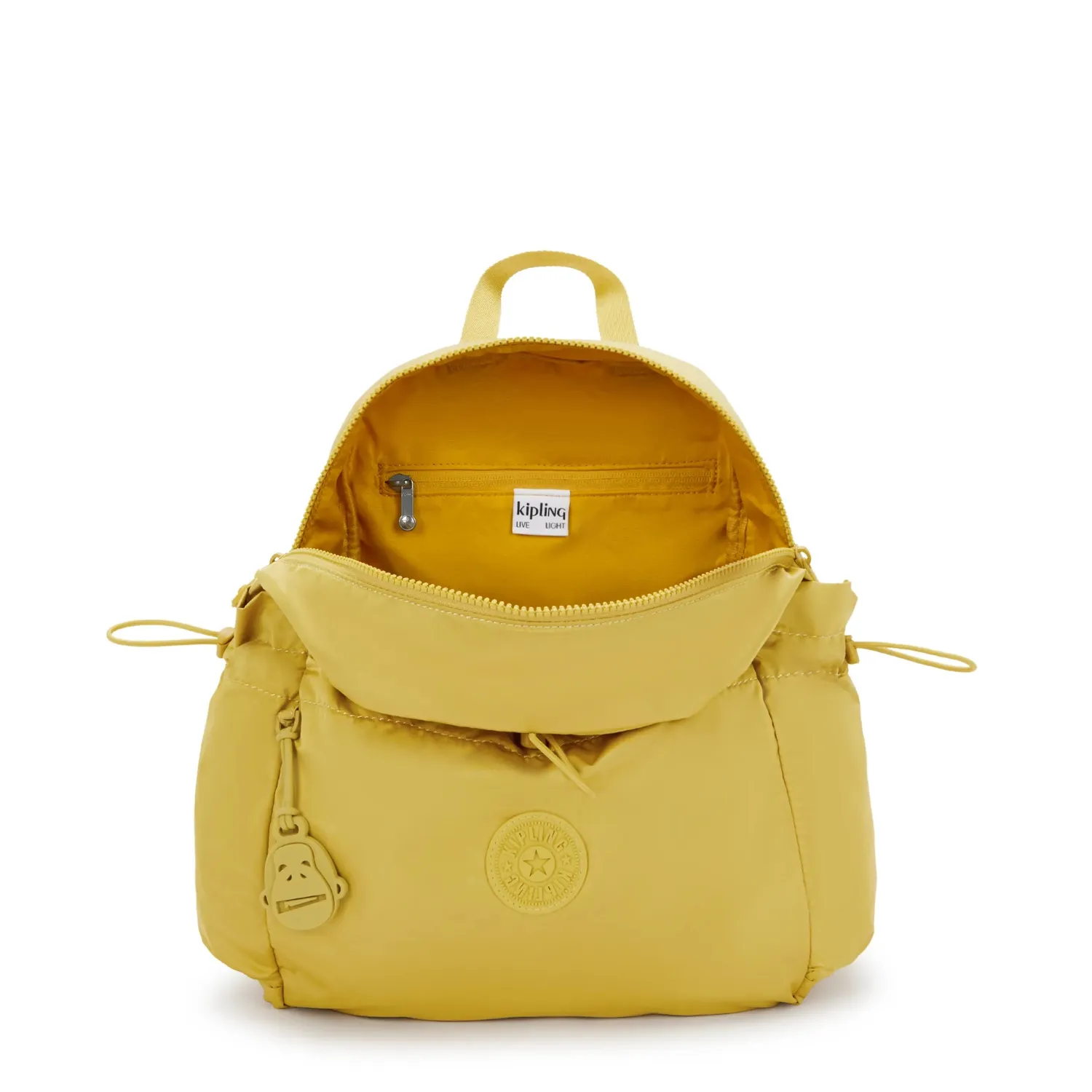 Kipling Amita rugzak Daisy Yellow medium A4