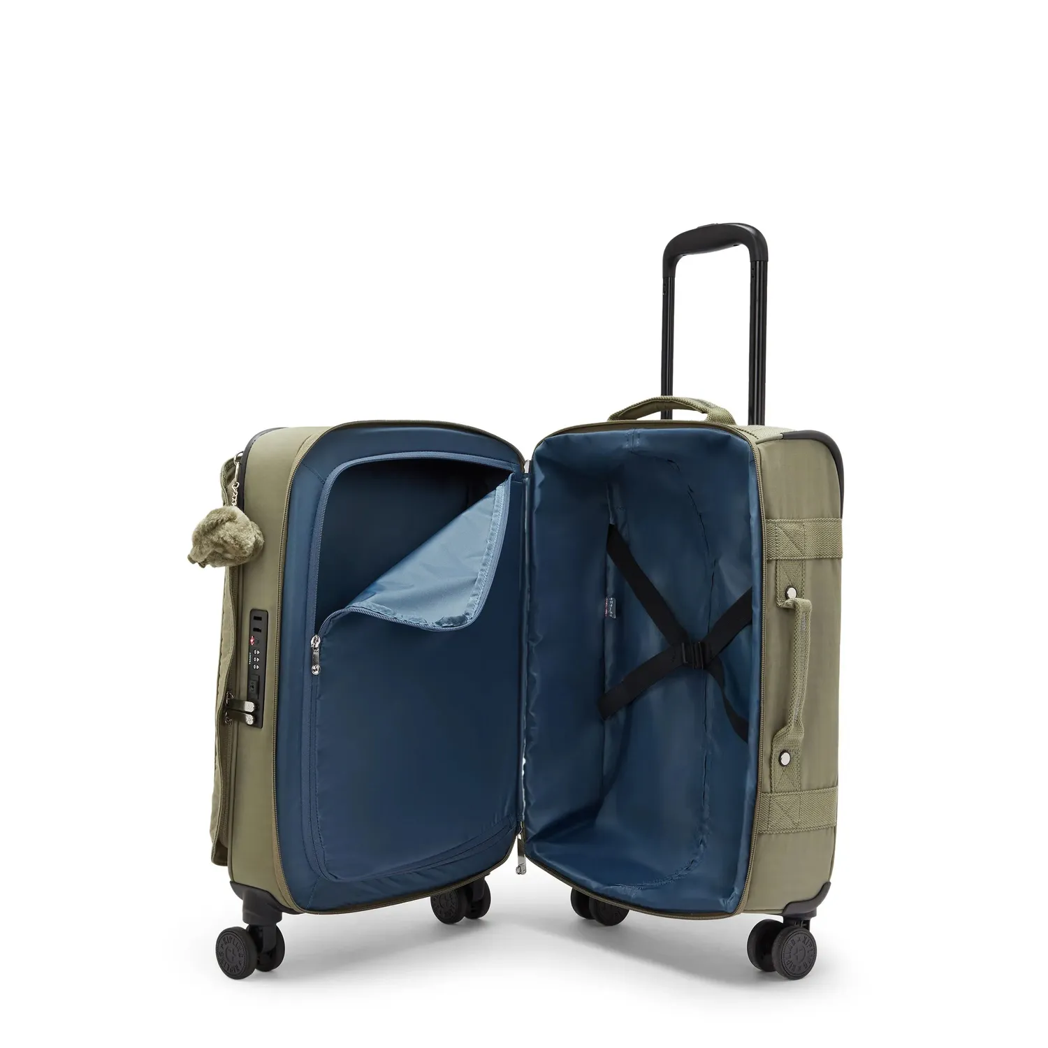Kipling Spontaneous S Koffer Klein Almost Sage 4 wielen