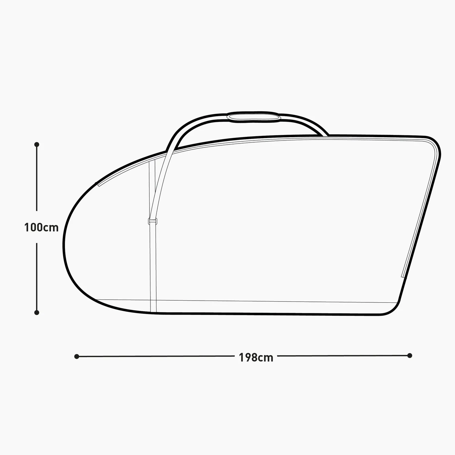 Evoc Bike Cover MTB fietshoes zwart trein